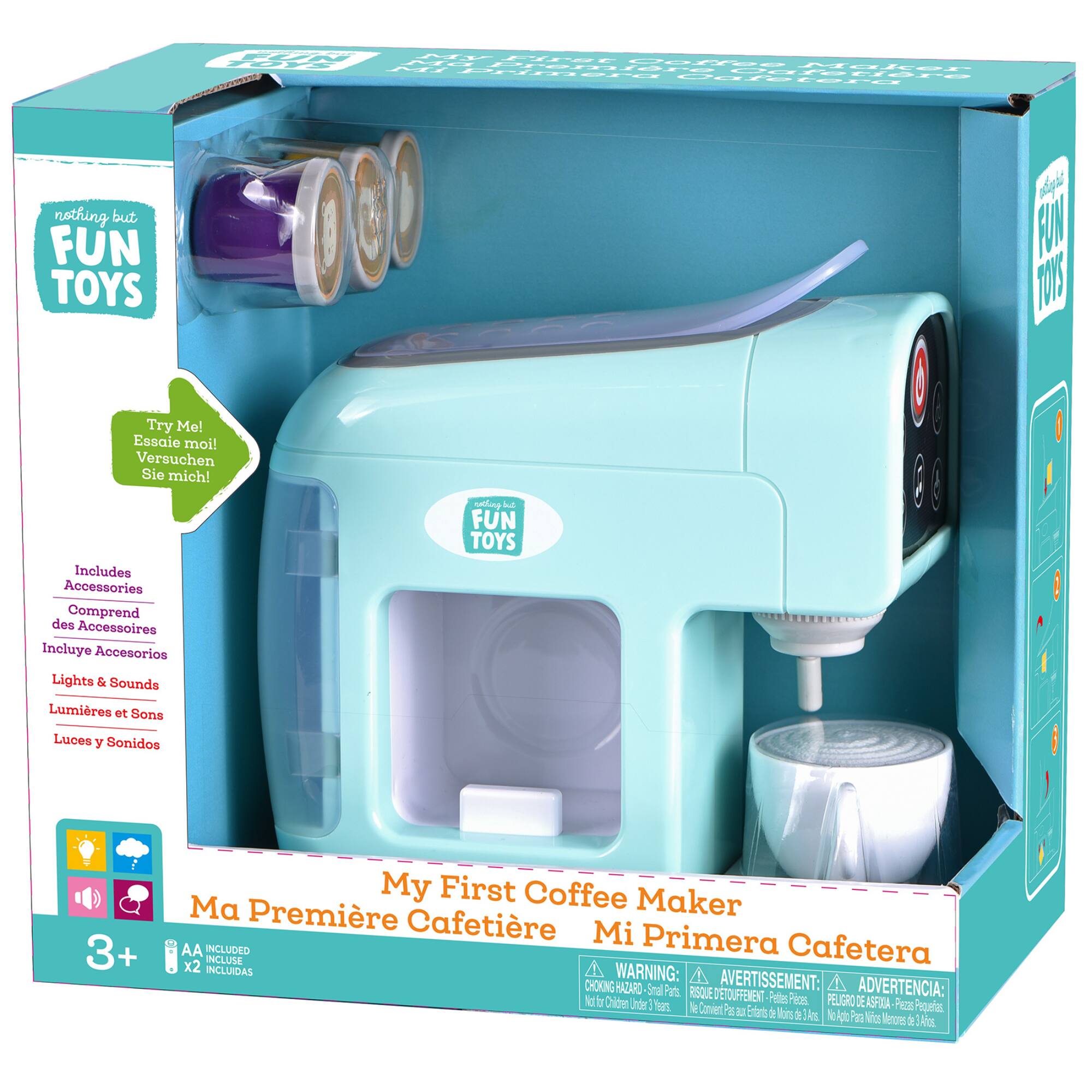 Nothing But Fun Toys My First Coffee Maker Playset